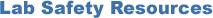 Laboratory safety Resources